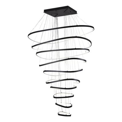 LED dimmelhető csillár zsinóron LED/370W/230V 3000-6500K átm. 100 cm + távirányítás