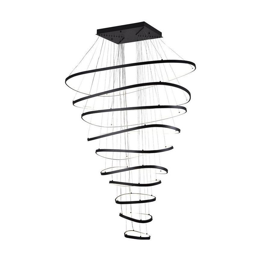 LED dimmelhető csillár zsinóron LED/370W/230V 3000-6500K átm. 100 cm + távirányítás