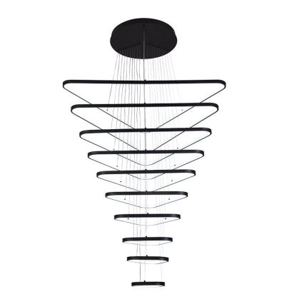 LED dimmelhető csillár zsinóron LED/385W/230V 3000-6500K átm. 100 cm + távirányítás