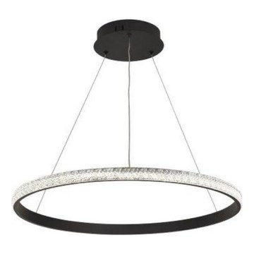 LED dimmelhető csillár zsinóron LED/40W/230V 3000-6500K átm. 60 cm + távirányítás