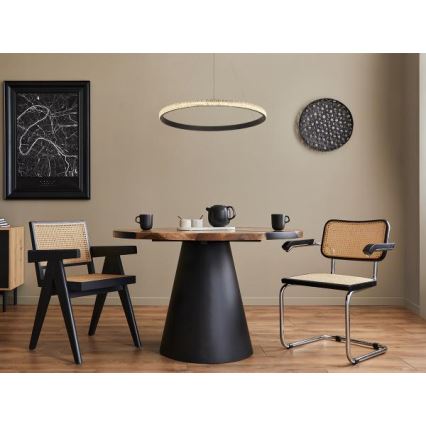 LED dimmelhető csillár zsinóron LED/40W/230V 3000-6500K átm. 60 cm + távirányítás