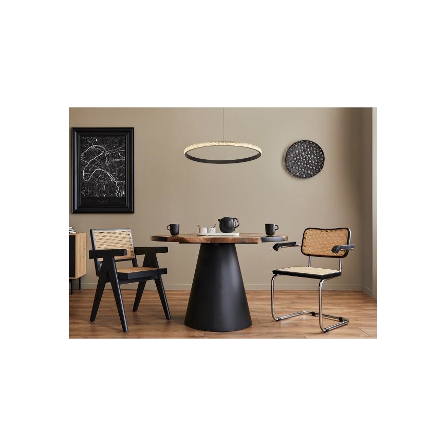 LED dimmelhető csillár zsinóron LED/40W/230V 3000-6500K átm. 60 cm + távirányítás