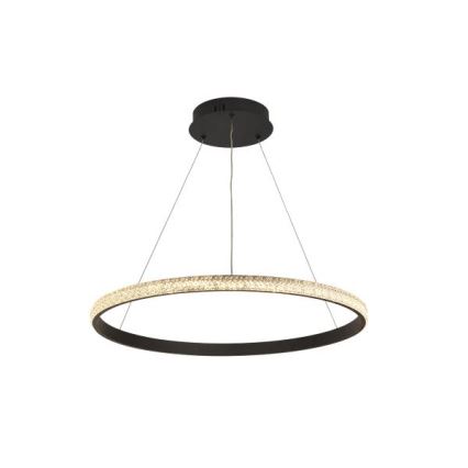 LED dimmelhető csillár zsinóron LED/40W/230V 3000-6500K átm. 60 cm + távirányítás