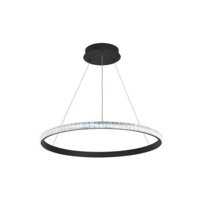 LED dimmelhető csillár zsinóron LED/40W/230V 3000-6500K átm. 60 cm + távirányítás