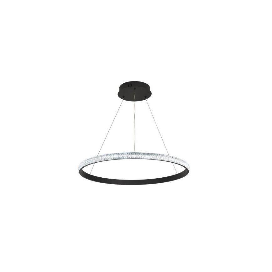 LED dimmelhető csillár zsinóron LED/40W/230V 3000-6500K átm. 60 cm + távirányítás