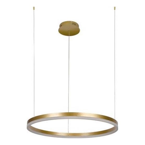 LED dimmelhető csillár zsinóron LED/42W/230V 3000-6500K átm. 60 cm + távirányítás