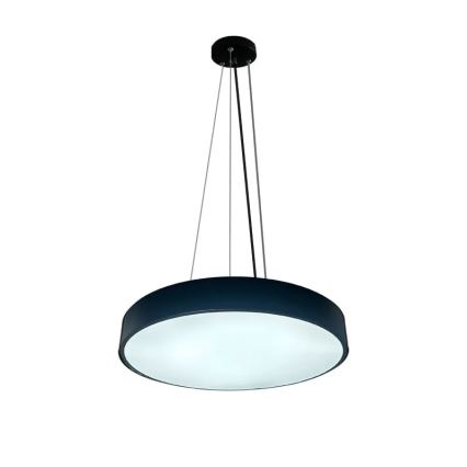 LED dimmelhető csillár zsinóron LED/50W/230V 3000-6500K fekete + távirányítás