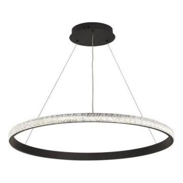 LED dimmelhető csillár zsinóron LED/55W/230V 3000-6500K átm. 80 cm + távirányítás