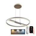 LED dimmelhető csillár zsinóron LED/75W/230V 3000-6500K átm. 60 cm + távirányítás