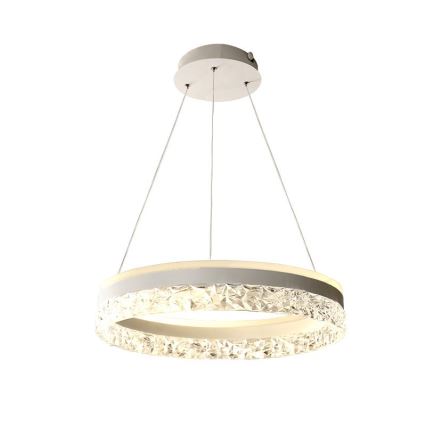 LED dimmelhető csillár zsinóron LED/80W/230V 3000-6500K fehér + távirányítás