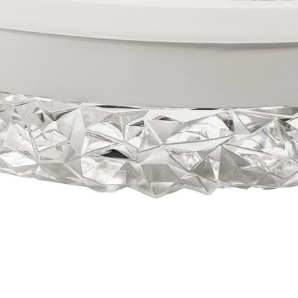 LED dimmelhető csillár zsinóron LED/80W/230V 3000-6500K fehér + távirányítás