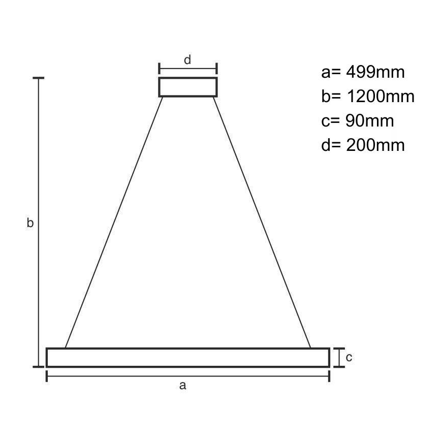 LED dimmelhető csillár zsinóron LED/80W/230V 3000-6500K fehér + távirányítás
