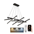 LED Dimmelhető csillár zsinóron LED/90W/230V 3000-6500K + távirányítás