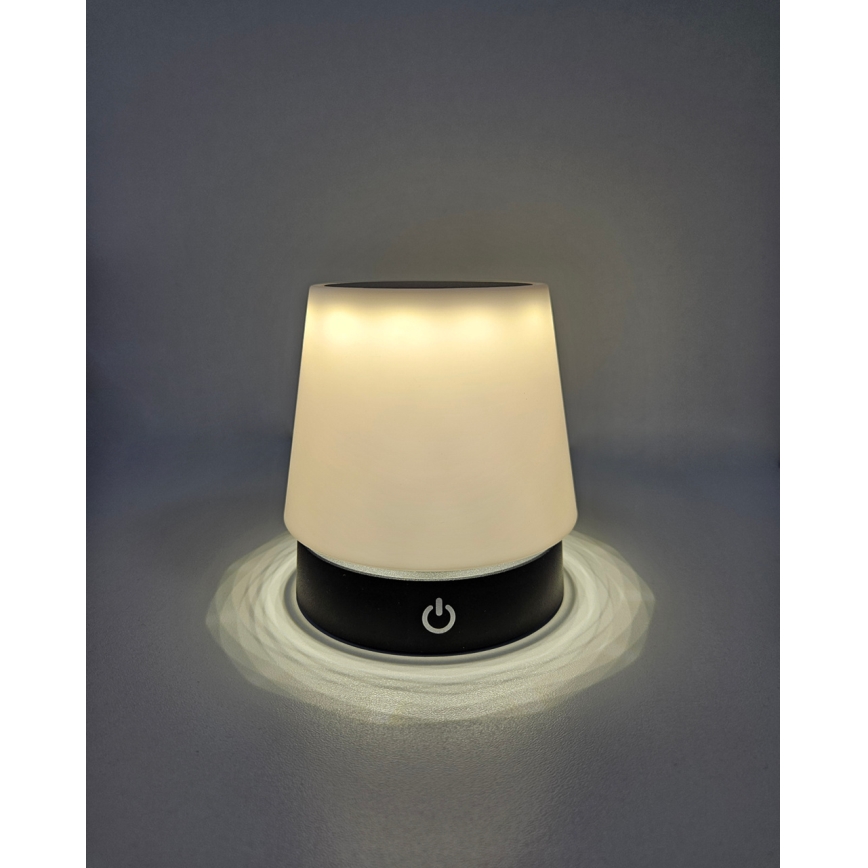 LED dimmelhető érintésvezérelt asztali lámpa LED/3W/5V USB 800 mAh fehér