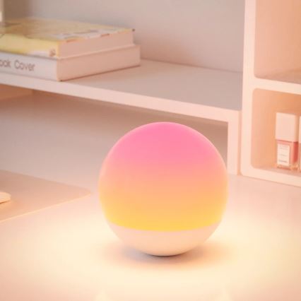 LED Dimmelhető érintős asztali lámpa CANDY LED/5V 1200 mAh többszínű