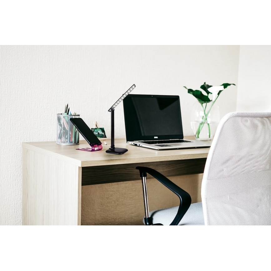 LED Dimmelhető érintős asztali lámpa JOWI LED/8W/230V fekete