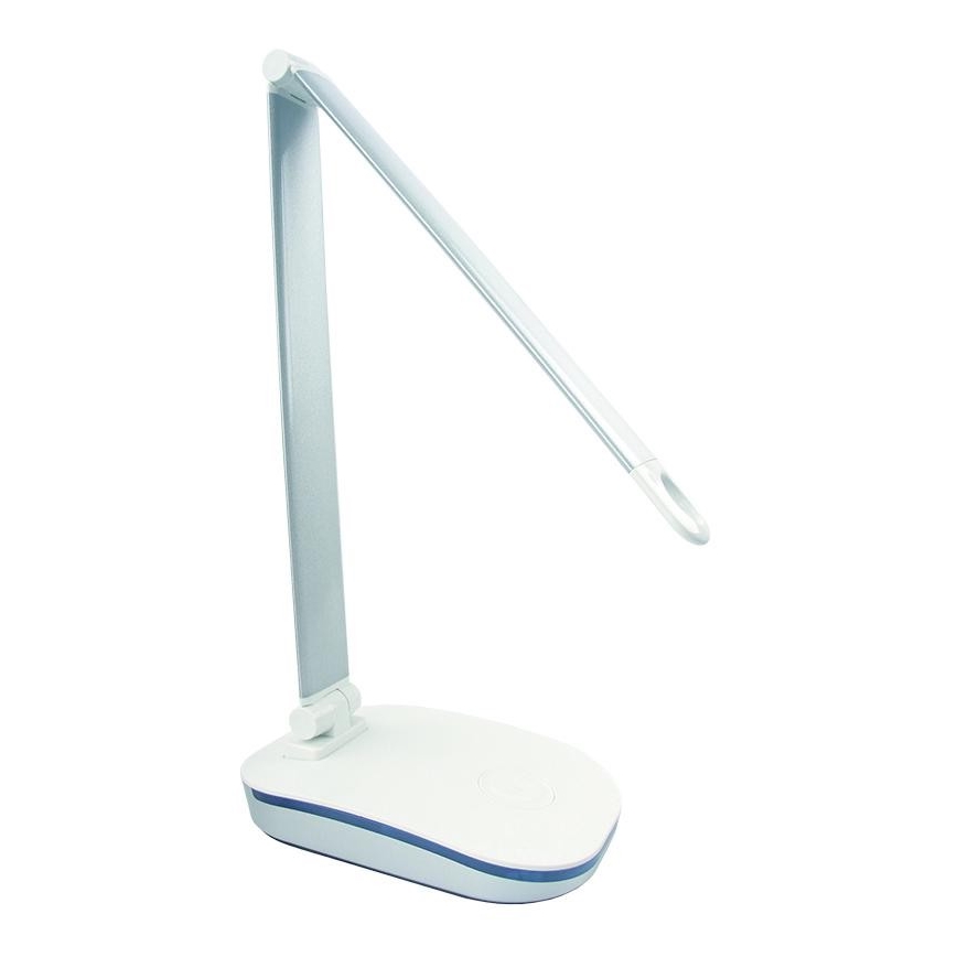 LED Dimmelhető érintős asztali lámpa USB konnektorral HAZEL LED/5W/230V