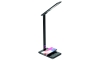 LED Dimmelhető érintős asztali lámpa vezeték nélküli töltéssel JOY LED/6W/230V + USB fekete