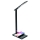LED Dimmelhető érintős asztali lámpa vezeték nélküli töltéssel JOY LED/6W/230V + USB fekete