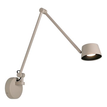 LED dimmelhető fali lámpa SAVINA LED/9W/230V bézs