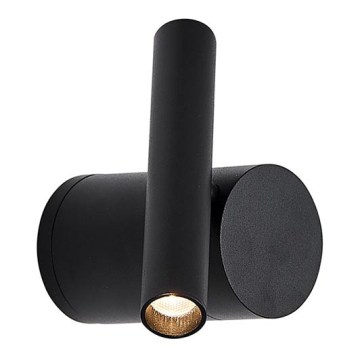 LED dimmelhető fali spotlámpa PLANET LED/4W/230V fekete