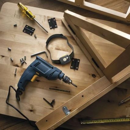 LED Dimmelhető fejlámpa érzékelővel GP DISCOVERY CHW54 LED/3xAAA IPX5