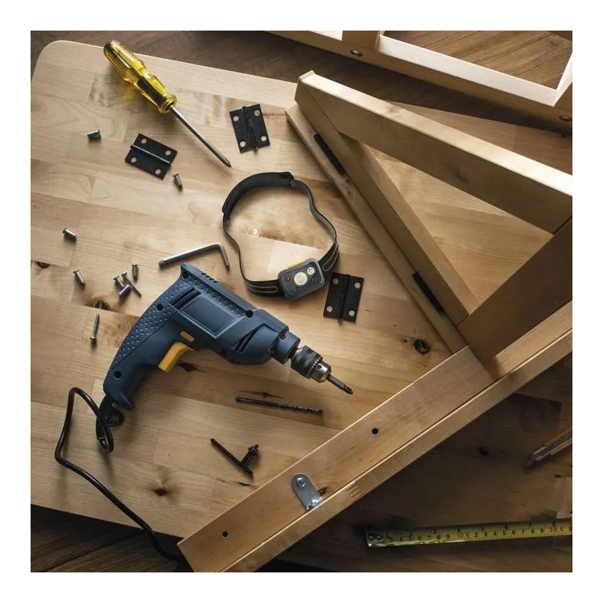 LED Dimmelhető fejlámpa érzékelővel GP DISCOVERY CHW54 LED/3xAAA IPX5