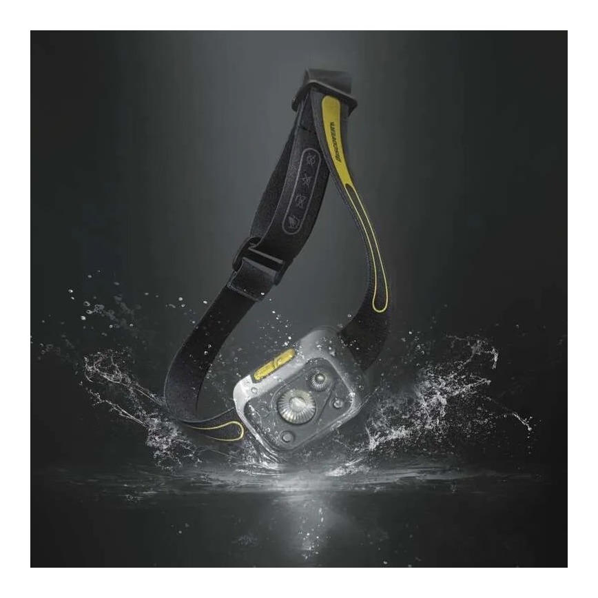 LED Dimmelhető fejlámpa érzékelővel GP DISCOVERY CHW54 LED/3xAAA IPX5