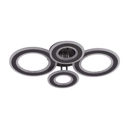 LED Dimmelhető felületre szerelhető csillár LED/100W/230V 3000-6500K + távirányítás