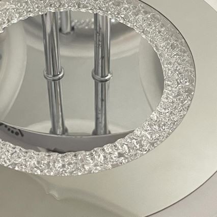 LED Dimmelhető felületre szerelhető csillár LED/100W/230V 3000-6500K + távirányítás