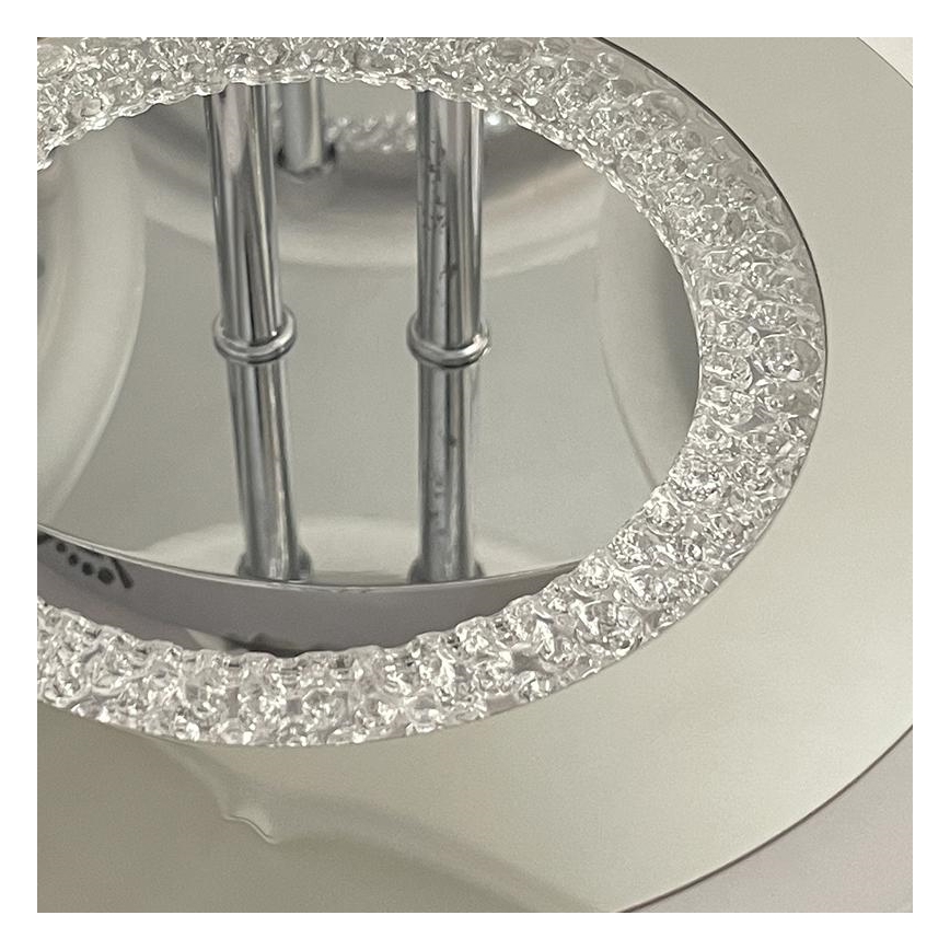 LED Dimmelhető felületre szerelhető csillár LED/100W/230V 3000-6500K + távirányítás