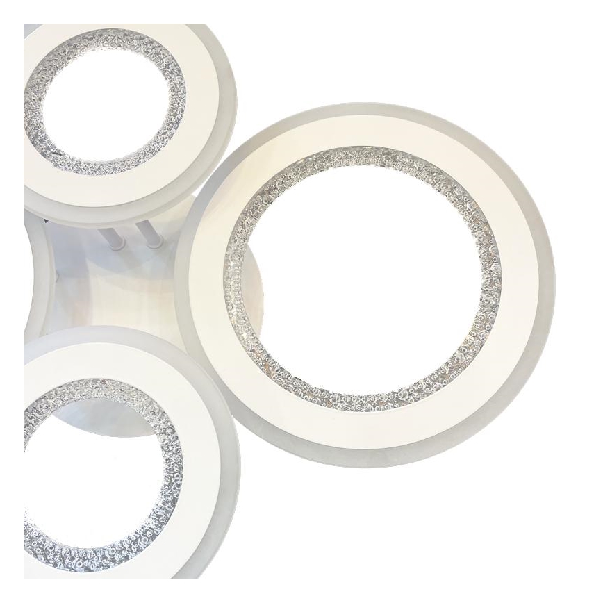 LED Dimmelhető felületre szerelhető csillár LED/100W/230V 3000-6500K + távirányítás