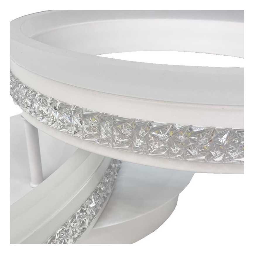 LED Dimmelhető felületre szerelhető csillár LED/110W/230V 3000-6500K + távirányítás