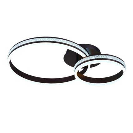 LED dimmelhető felületre szerelhető csillár LED/110W/230V 3000-6500K + távirányító