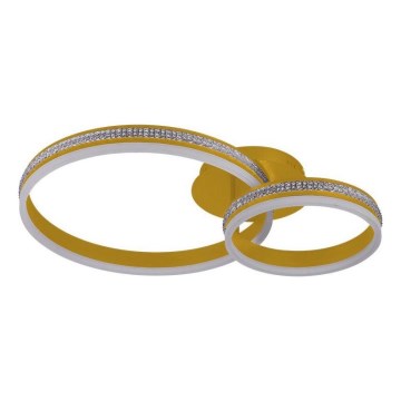 LED dimmelhető felületre szerelhető csillár LED/110W/230V 3000-6500K + távirányító