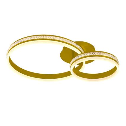 LED dimmelhető felületre szerelhető csillár LED/110W/230V 3000-6500K + távirányító