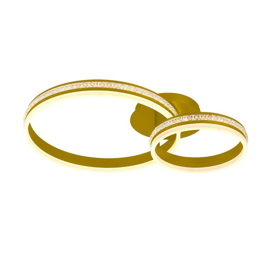 LED dimmelhető felületre szerelhető csillár LED/110W/230V 3000-6500K + távirányító