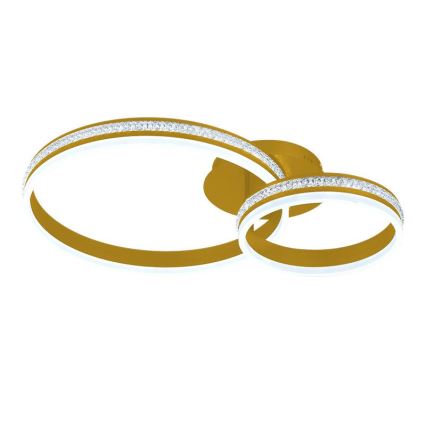 LED dimmelhető felületre szerelhető csillár LED/110W/230V 3000-6500K + távirányító