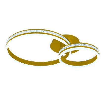 LED dimmelhető felületre szerelhető csillár LED/110W/230V 3000-6500K + távirányító