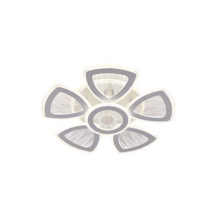 LED Dimmelhető felületre szerelhető csillár LED/145W/230V 3000-6500K + távirányítás