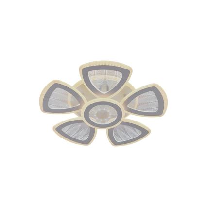 LED Dimmelhető felületre szerelhető csillár LED/145W/230V 3000-6500K + távirányítás