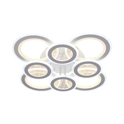 LED Dimmelhető felületre szerelhető csillár LED/200W/230V 3000-6500K + távirányítás