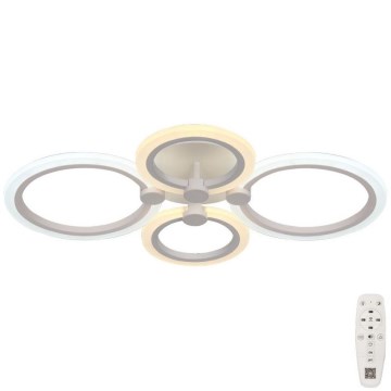LED Dimmelhető felületre szerelhető csillár LED/45W/230V 3000-6500K + távirányítás