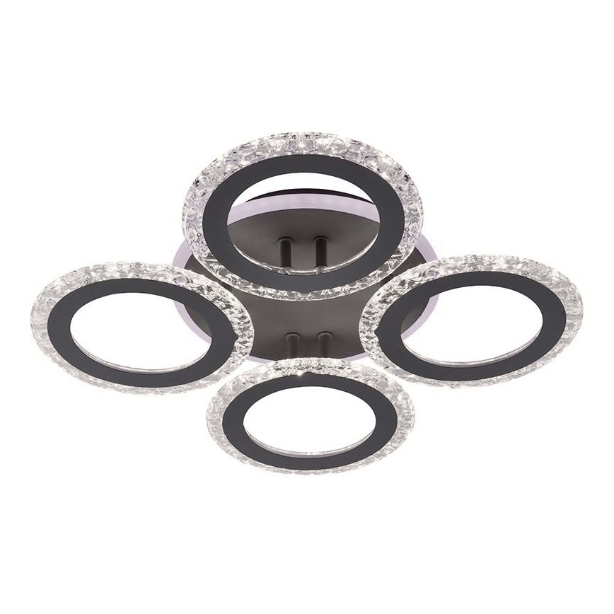 LED Dimmelhető felületre szerelhető csillár LED/55W/230V 3000-6500K + távirányító