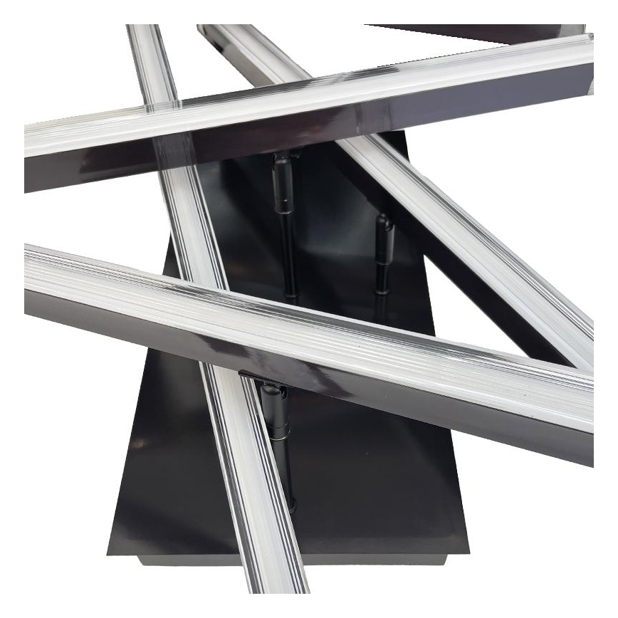 LED Dimmelhető felületre szerelhető csillár LED/60W/230V 3000-6500K + távirányítás