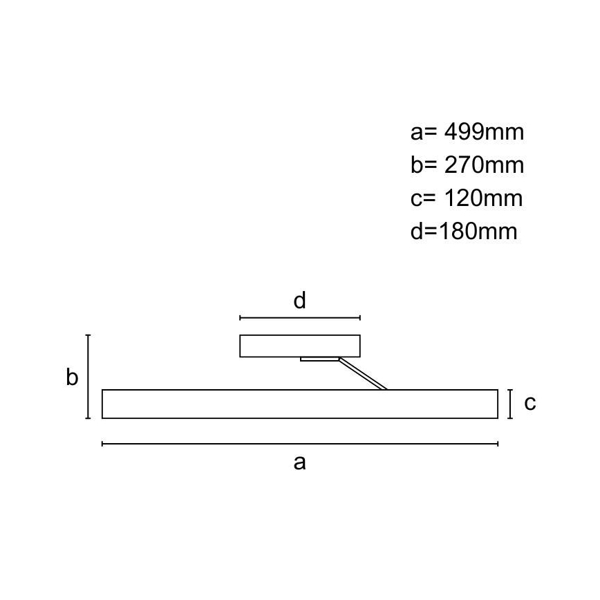 LED Dimmelhető kristály felületre szerelhető Csillár LED/75W/230V 3000-6500K fehér + távirányítás