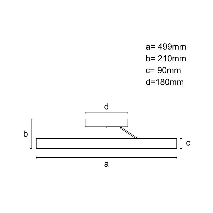 LED Dimmelhető felületre szerelhető csillár LED/86W/230V 3000-6500K arany + távirányítás