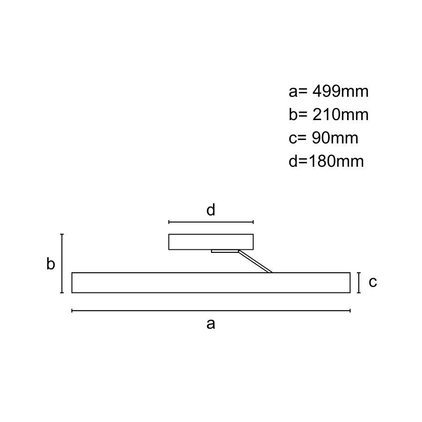 LED Dimmelhető felületre szerelhető csillár LED/86W/230V 3000-6500K fehér + távirányítás