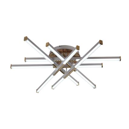 LED Dimmelhető felületre szerelhető csillár LED/90W/230V 3000-6500K + távirányítás