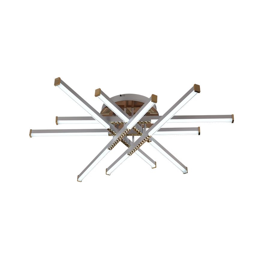 LED Dimmelhető felületre szerelhető csillár LED/90W/230V 3000-6500K + távirányítás